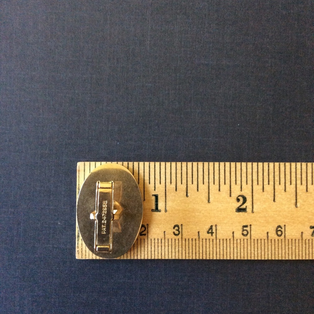 Vintage 1950s Enamel Cufflinks - Picture 8 of 10